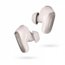 Bose QuietComfort Ultra Wireless Noise Cancelling Earbuds, Bluetooth Noise Cancelling Earbuds with Spatial Audio and World-Class Noise Cancellation, White Smoke 2023